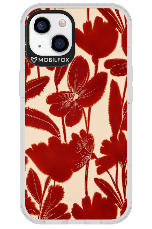 Burgundy Flowers 2.0 - Apple iPhone 13
