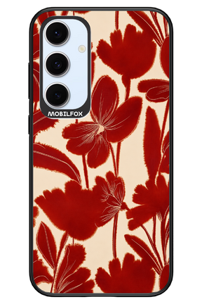 Burgundy Flowers 2.0 - Samsung S24 FE