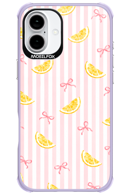 Bow with Lemon 2.0 - Apple iPhone 16 Plus