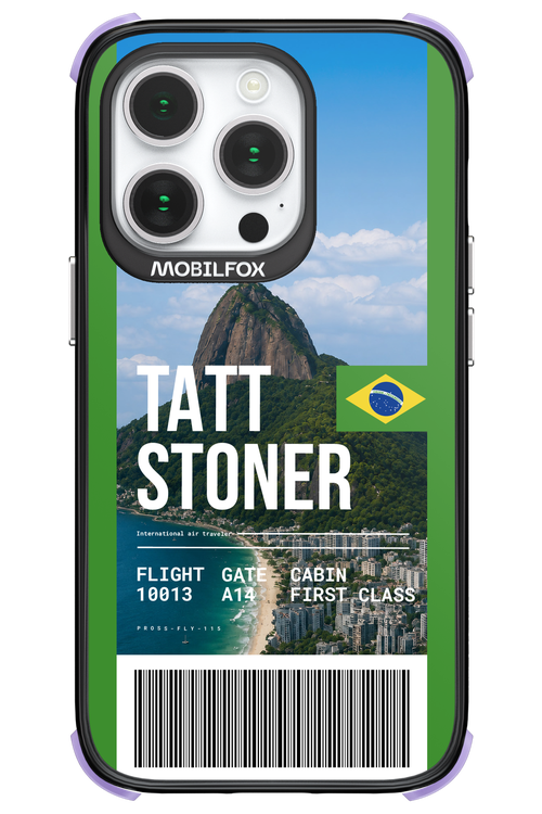 TATT STONER (fly ticket) 2.0 - Apple iPhone 14 Pro
