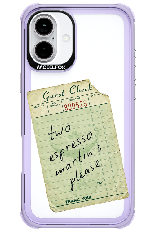 Espresso Martini 2.0 - Apple iPhone 16 Plus