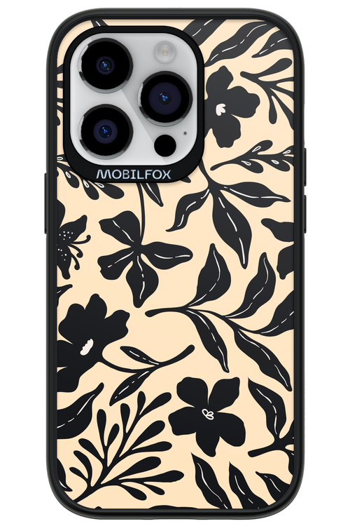 Black Flowers 2.0 - Apple iPhone 14 Pro