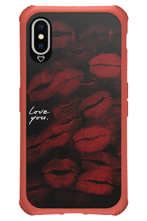 LOVE U BLACK 2.0 - Apple iPhone X