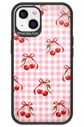 Pink Cherry Checked 2.0 - Apple iPhone 13