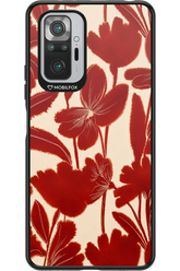 Burgundy Flowers 2.0 - Xiaomi Redmi Note 10 Pro