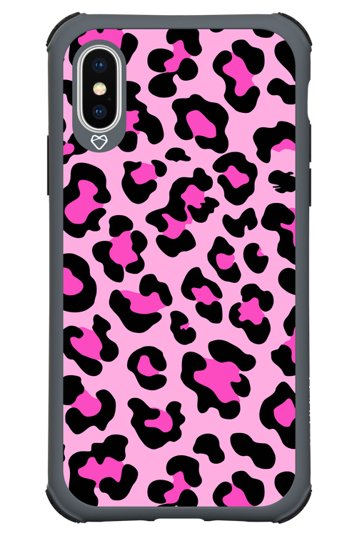 PINK LEOPARD - Apple iPhone X