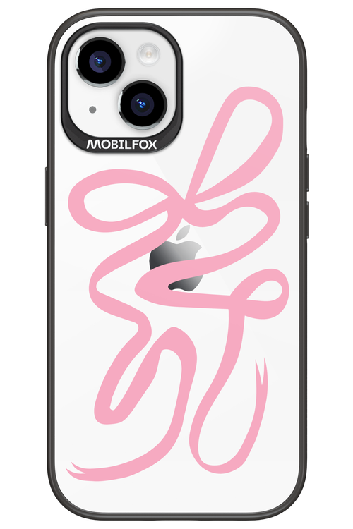 Pink Bow - Apple iPhone 15