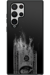 Money Burn B&W 2.0 - Samsung Galaxy S22 Ultra