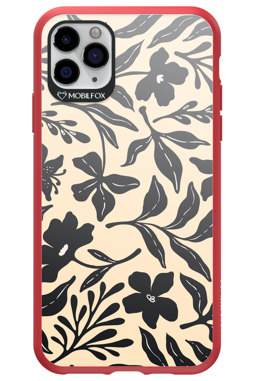 Black Flowers 2.0 - Apple iPhone 11 Pro Max