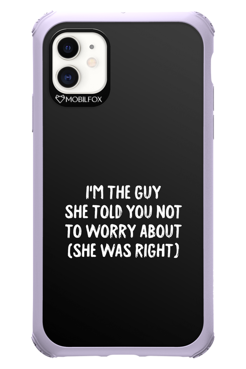 She was right 2.0 - Apple iPhone 11