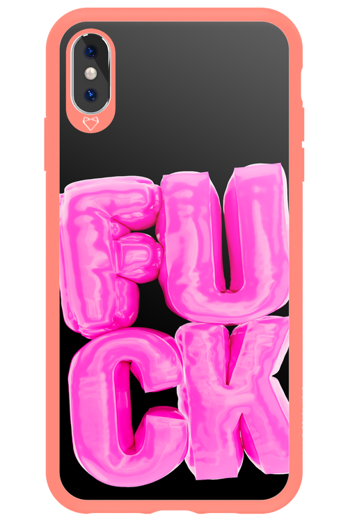 F*ck Black - Apple iPhone XS Max