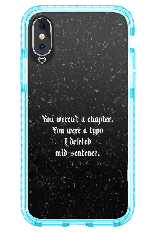 A Typo 2.0 - Apple iPhone X