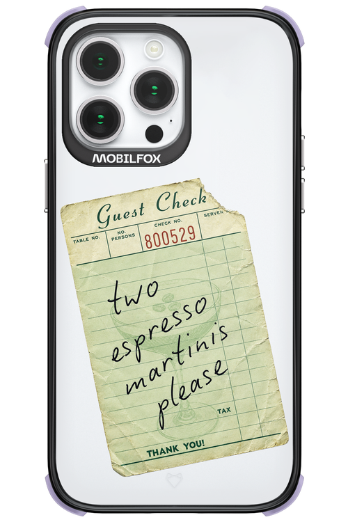 Espresso Martini 2.0 - Apple iPhone 14 Pro Max