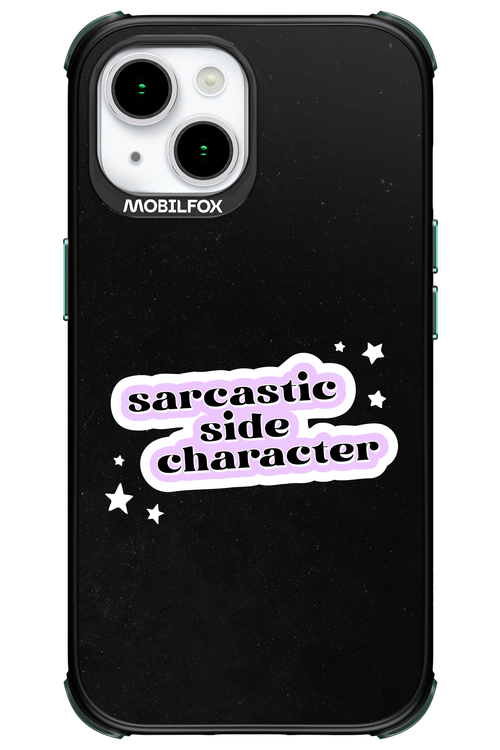 Sarcastic Black - Apple iPhone 15