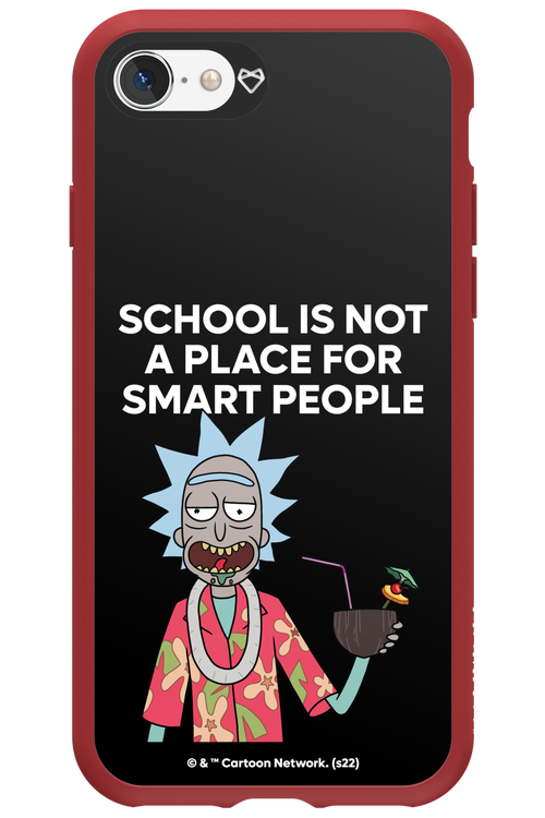 School is not for smart people - Apple iPhone 8