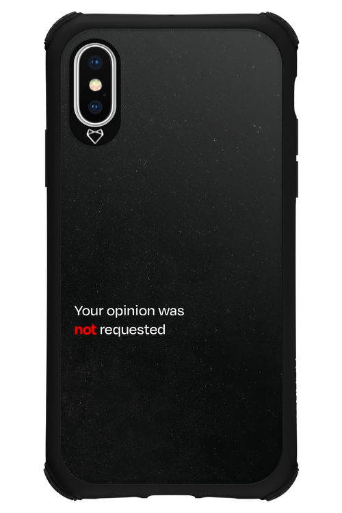 Not Requested 2.0 - Apple iPhone XS