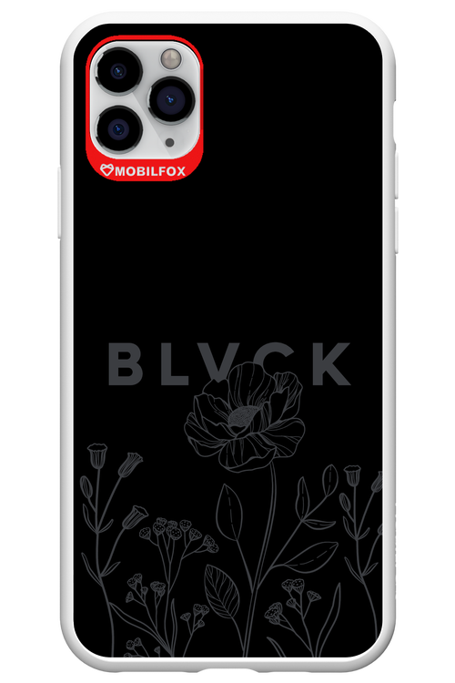 Black Flowers - Apple iPhone 11 Pro Max