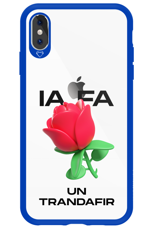 IA Rose Transparent - Apple iPhone XS Max