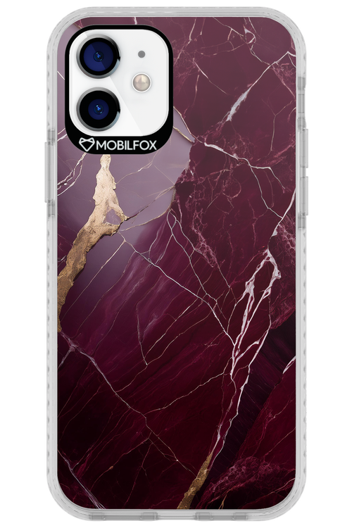 Burgundy Marble - Apple iPhone 12