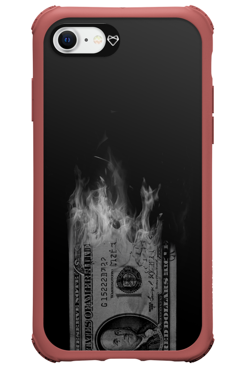 Money Burn B&W 2.0 - Apple iPhone 7