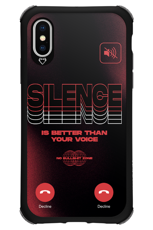 Silence - Apple iPhone X