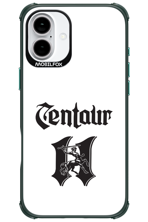 Centaur Logo White 2.0 - Apple iPhone 16 Plus