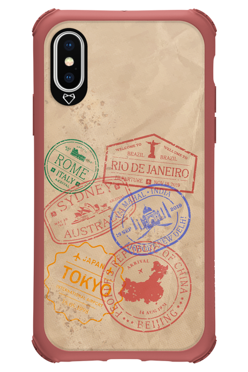 Travel Stamps 2.0 - Apple iPhone XS