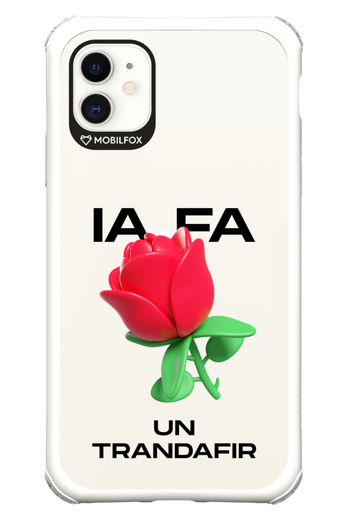 IA Rose Transparent - Apple iPhone 11