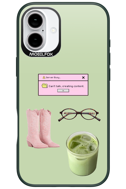 Matcha Babe - Apple iPhone 16 Plus
