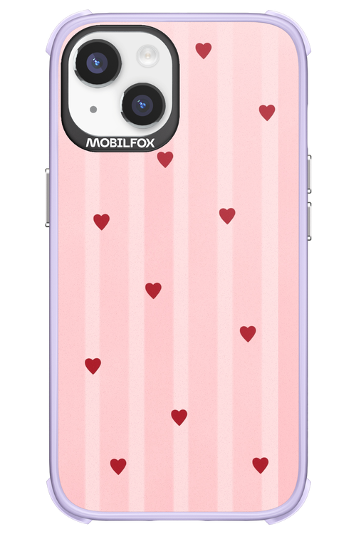 Red Little Hearts 2.0 - Apple iPhone 14