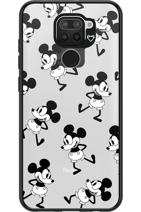 Iconic Mouse (pattern) - Xiaomi Redmi Note 9