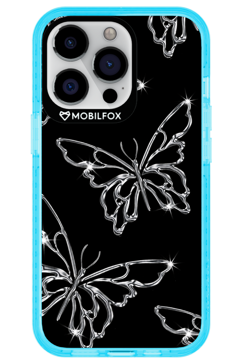 Silver Butterfly 2.0 - Apple iPhone 13 Pro