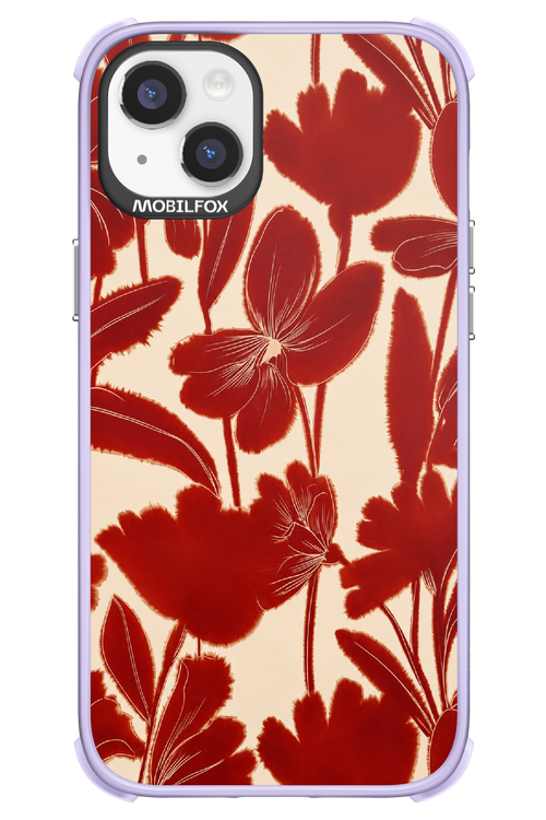 Burgundy Flowers 2.0 - Apple iPhone 14 Plus