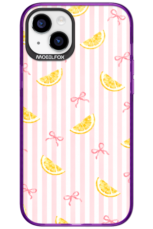Bow with Lemon 2.0 - Apple iPhone 15 Plus