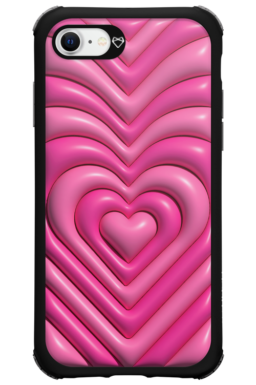 Puffer Heart - Apple iPhone 8