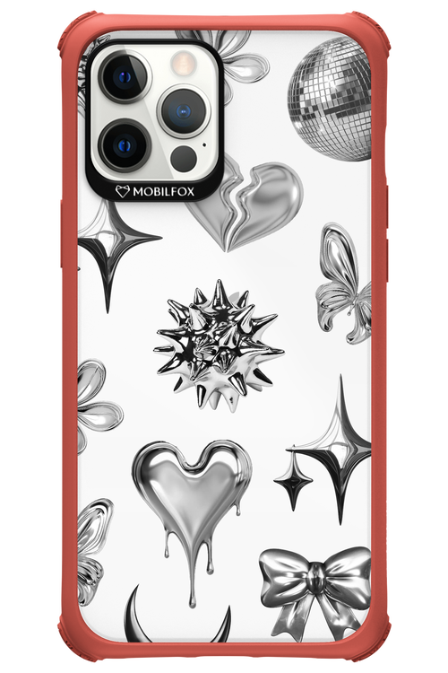 Silver Zone Transparent - Apple iPhone 12 Pro Max