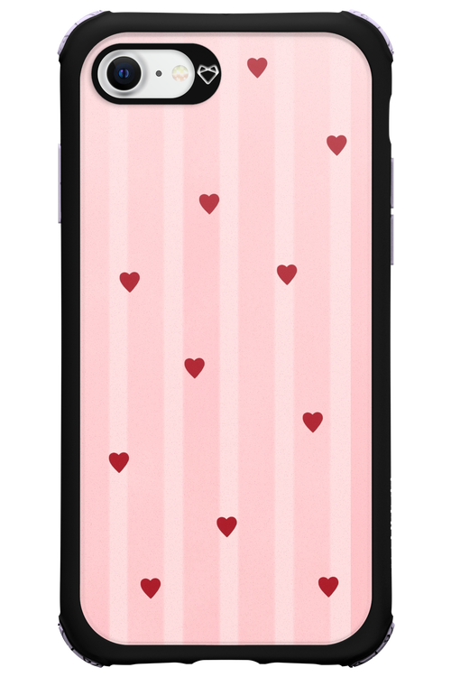 Red Little Hearts 2.0 - Apple iPhone 7