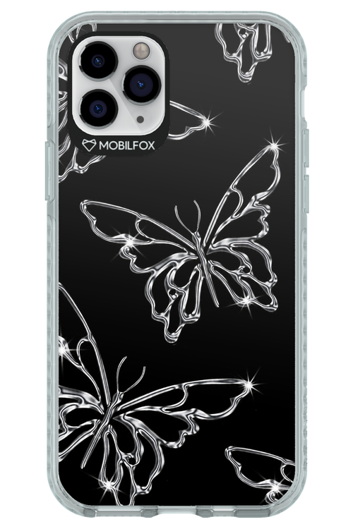 Silver Butterfly 2.0 - Apple iPhone 11 Pro