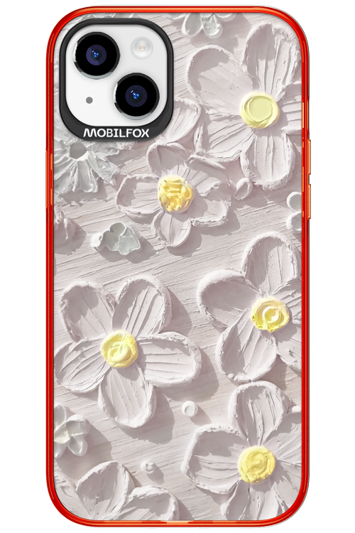 White Flowers 2.0 - Apple iPhone 15 Plus
