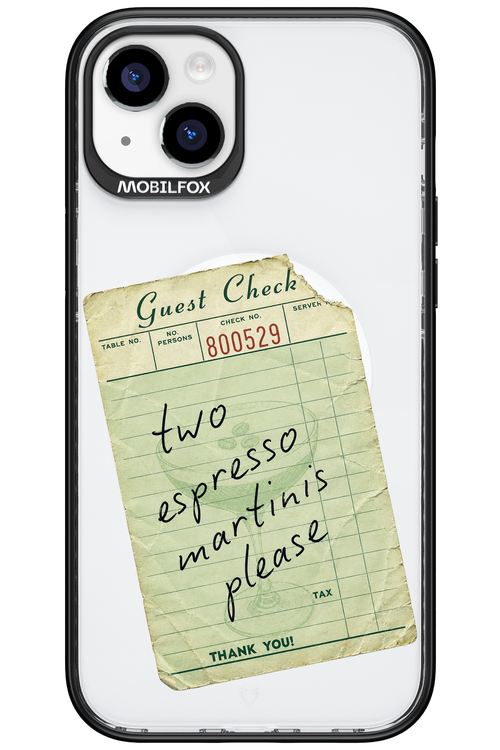 Espresso Martini 2.0 - Apple iPhone 15 Plus