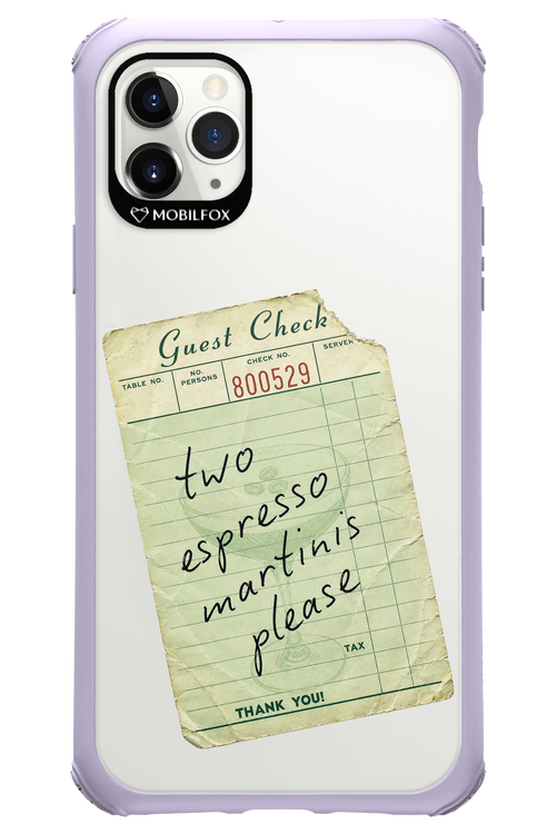 Espresso Martini 2.0 - Apple iPhone 11 Pro Max