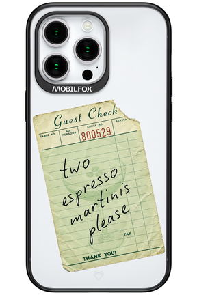 Espresso Martini 2.0 - Apple iPhone 15 Pro Max