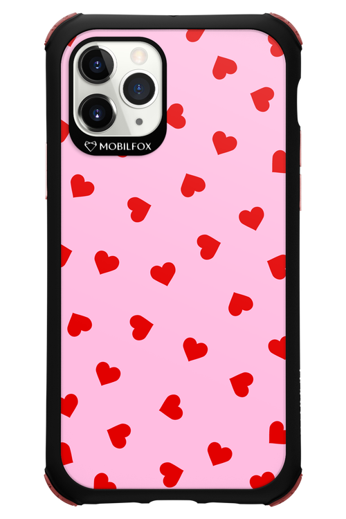 Sprinkle Heart Pink - Apple iPhone 11 Pro