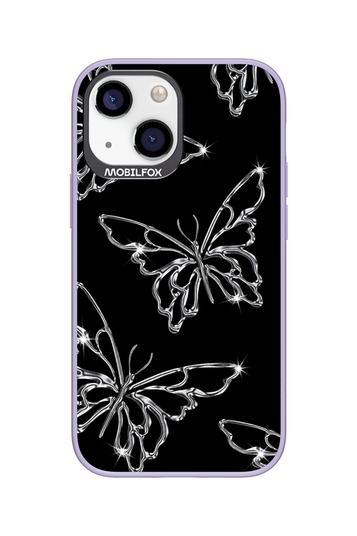 Silver Butterfly 2.0 - Apple iPhone 13 Mini