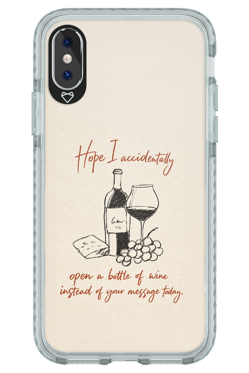 Bottle of wine 2.0 - Apple iPhone X