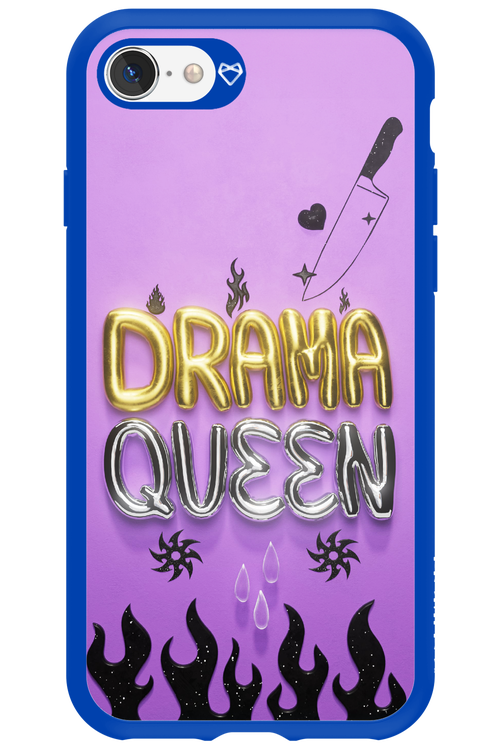 Drama Queen Purple - Apple iPhone SE 2022