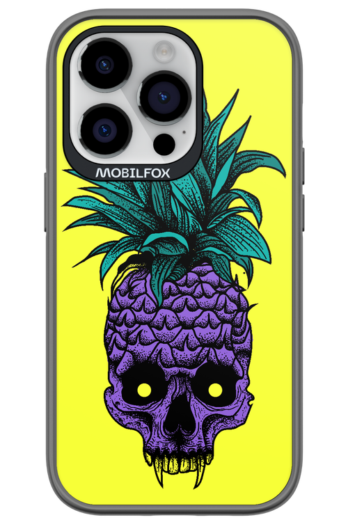 Pineapple Skull - Apple iPhone 14 Pro
