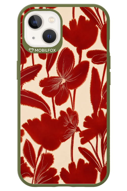 Burgundy Flowers 2.0 - Apple iPhone 13