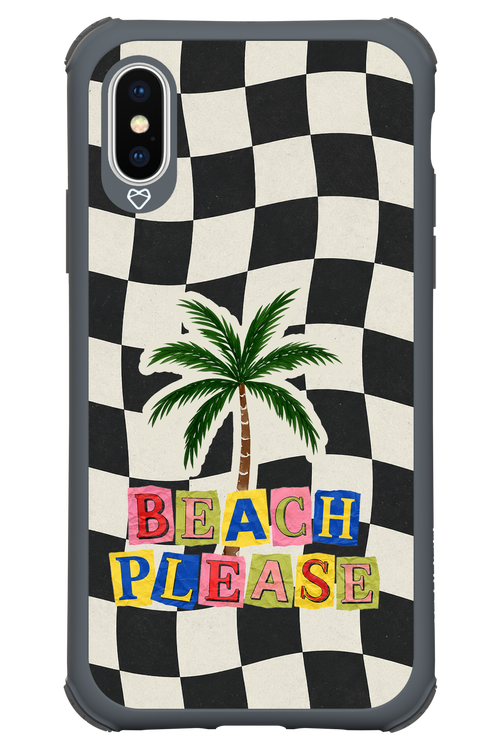 BEACH PLEASE 2.0 - Apple iPhone X
