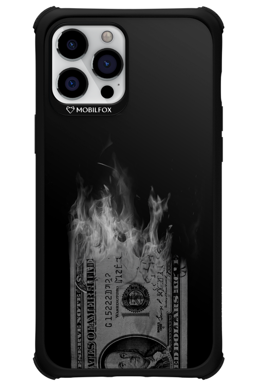 Money Burn B&W 2.0 - Apple iPhone 12 Pro Max